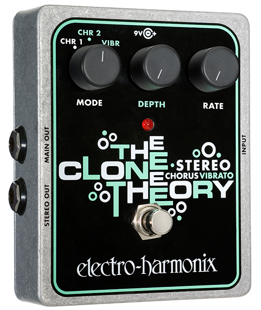 Image 0 of Electro-Harmonix Stereo Clone Theory Analog Chorus / Vibrato Pedal