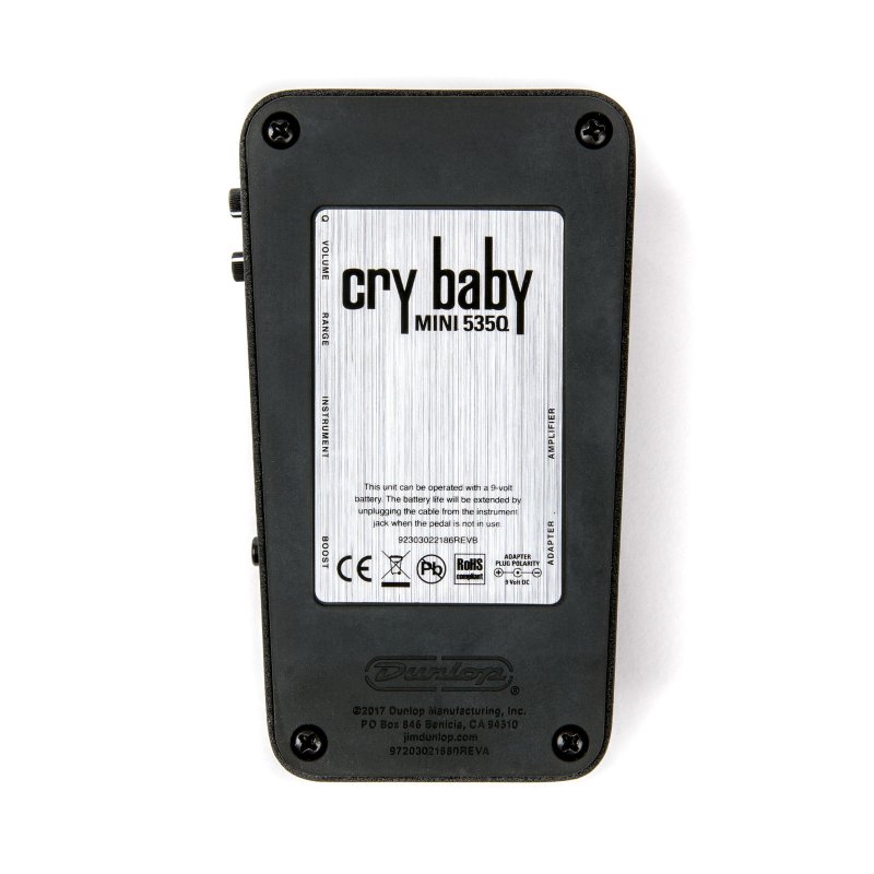 Image 2 of Dunlop Crybaby 535Q Mini WAH Pedal CBM535Q