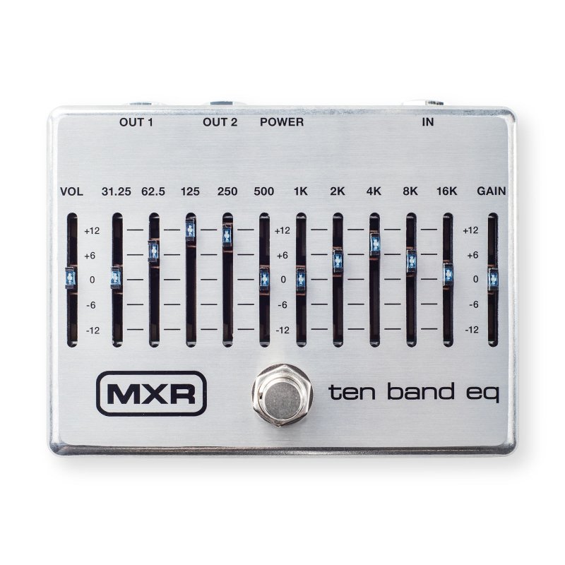 Image 0 of MXR 10 Band EQ Graphic Equalizer Pedal - M108S