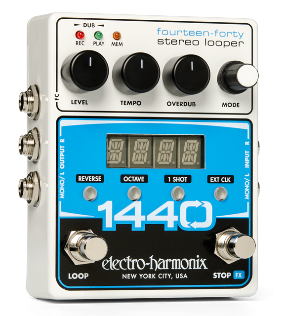 Image 0 of Electro Harmonix 1440 Stereo Recording Looper Guitar Effects Pedal EHX