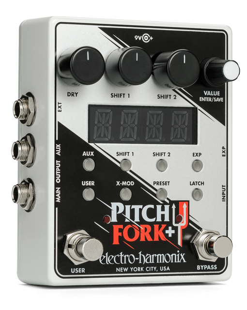 Image 0 of Electro Harmonix Pitch Fork Plus + Pedal Polyphonic Pitch Shifter / Harmony Peda