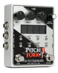 Electro Harmonix Pitch Fork Plus + Pedal Polyphonic Pitch Shifter / Harmony Peda