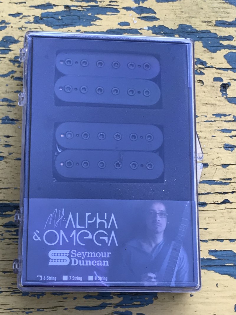 Image 0 of Seymour Duncan Mark Holcomb Alpha Omega Set Black 6 String
