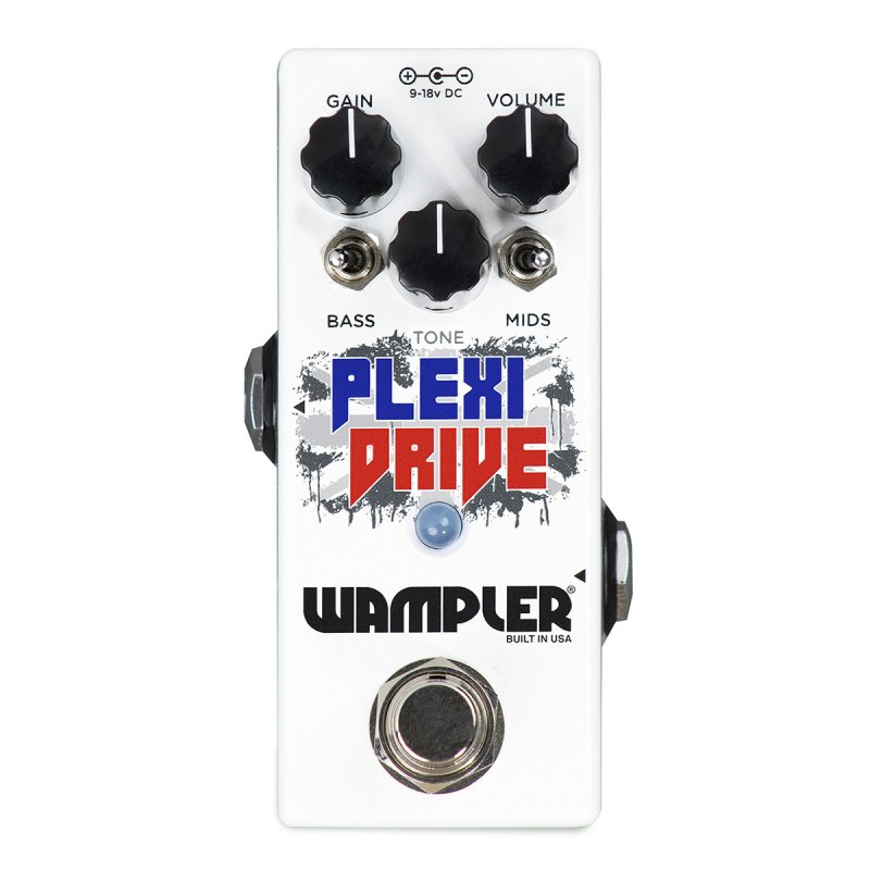 Image 0 of WAMPLER Plexi Drive Mini Pedal Compact Overdrive Distortion