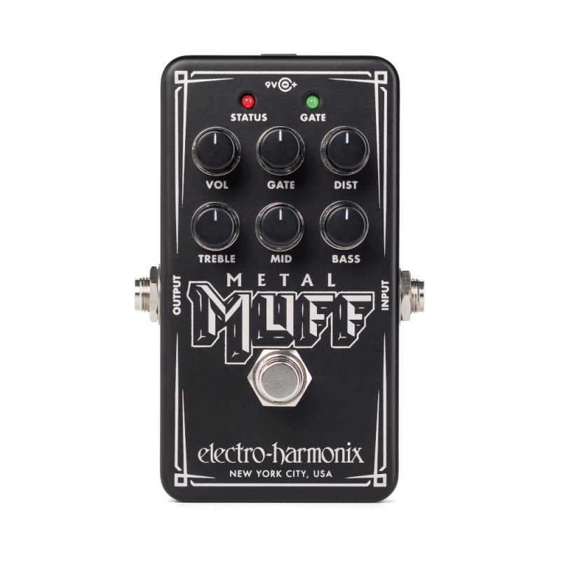 Image 0 of Electro Harmonix Nano Metal Muff Distortion Pedal Nano w/ 9V Battery
