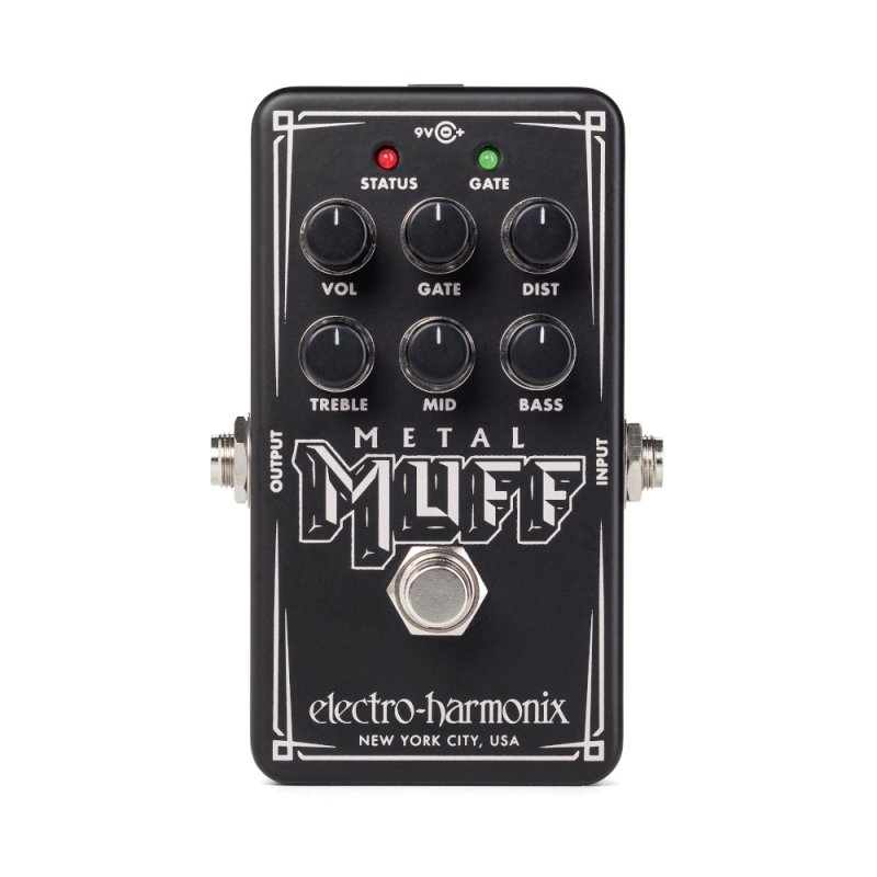 Image 0 of Electro Harmonix Nano Metal Muff Distortion Pedal Nano w/ 9V Battery