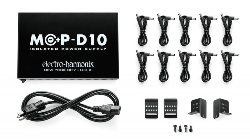 Image 1 of Electro-Harmonix MOP-D10 Isolated Power Supply Pedalboard Power Pedal Power Bri