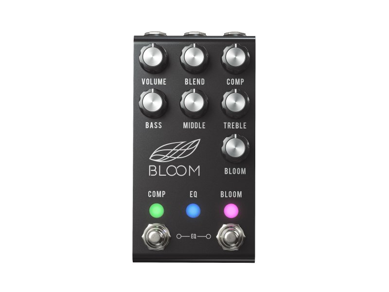 Image 0 of Jackson Audio Bloom V2 MIDI Pedal Black EQ Boost Compression