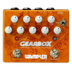 Wampler Gearbox Andy Wood Signature Dual Overdrive Pedal - Tumnus & Pinnacle All