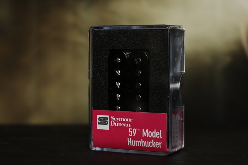 Image 0 of Seymour Duncan SH-1b 59 Model Bridge Humbucker Pickup BLACK 4 Conductor