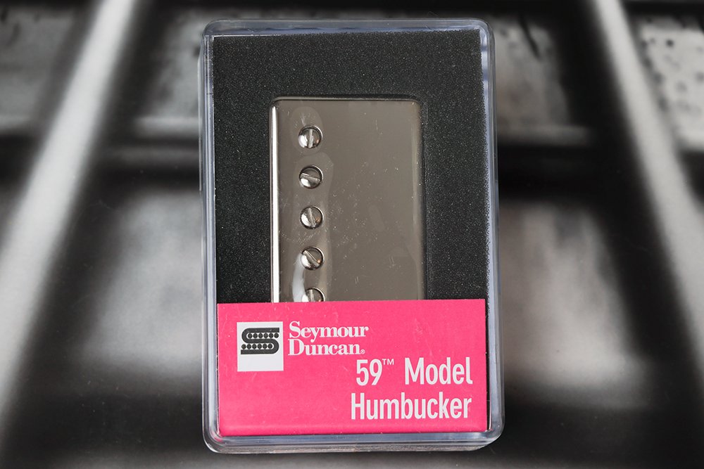 Image 0 of Seymour Duncan SH-1b 59 Model Bridge Humbucker Pickup NICKEL 4 Conductor