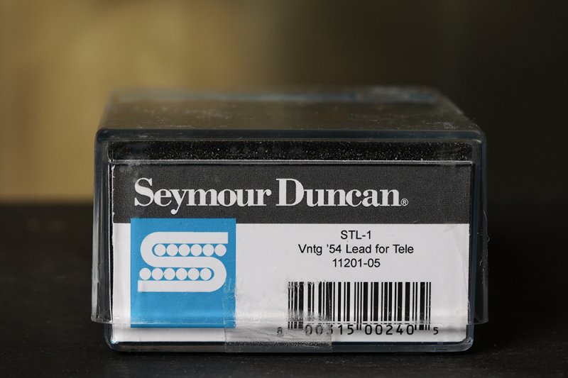 Image 2 of Seymour Duncan STL-1 Vintage 54 Telecaster Bridge Lead Pickup - Black