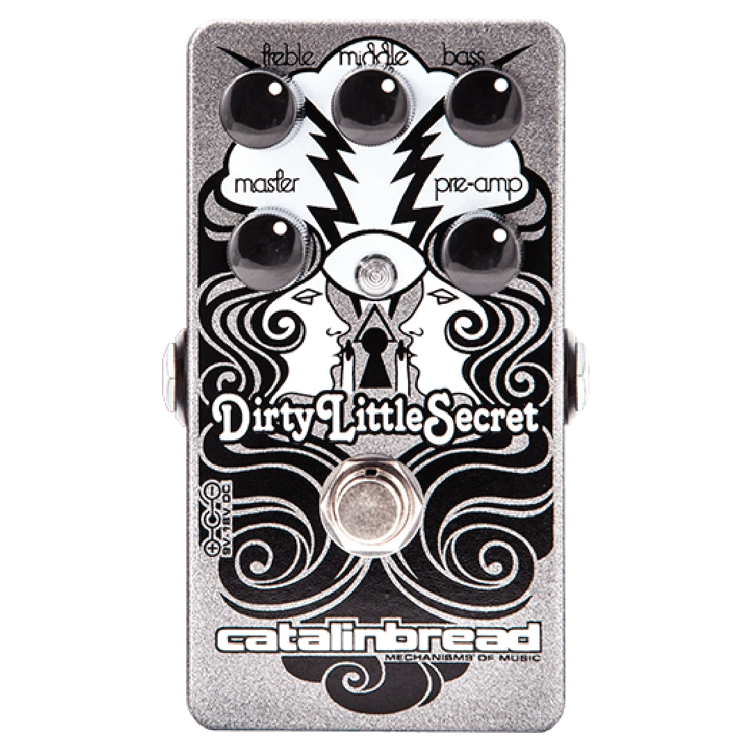 Image 0 of Catalinbread Effects Dirty Little Secret MKIII Silver - Marshall In A Box Pedal