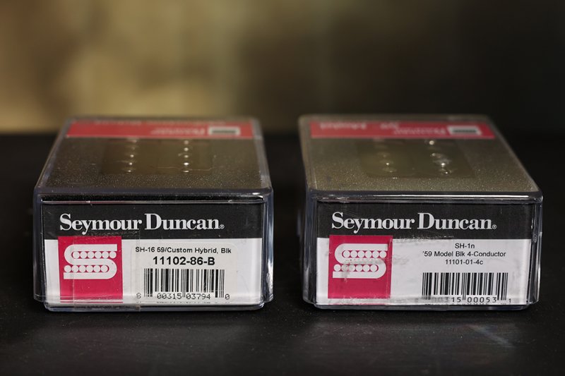 Image 2 of Seymour Duncan SH-16 59 Custom Hybrid / SH-1n 59 Neck 4 Conductor Black