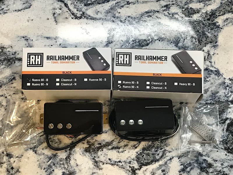 Image 0 of RAILHAMMER Nuevo 90 Humcutter Pickup SET Black