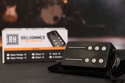 RAILHAMMER Anvil Bridge Black Humbucker Pickup
