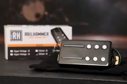 RAILHAMMER Chisel Neck Black Humbucker Pickup