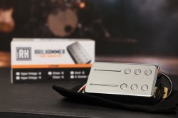 RAILHAMMER Chisel Neck Chrome Humbucker Pickup