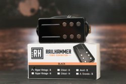 RAILHAMMER Hyper Vintage Bridge Black Humbucker Pickup
