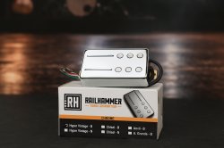 RAILHAMMER Hyper Vintage Bridge Chrome Humbucker Pickup