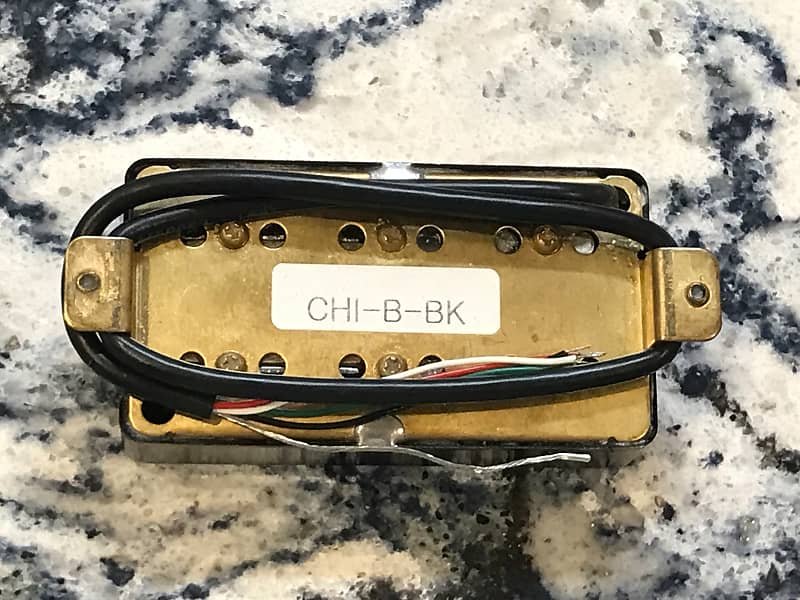 Image 1 of RAILHAMMER Chisel Bridge Black Humbucker Pickup