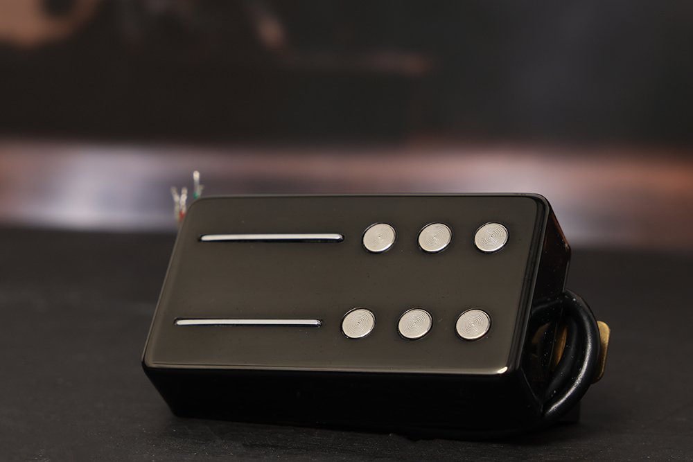Image 1 of RAILHAMMER Chisel Bridge Black Humbucker Pickup