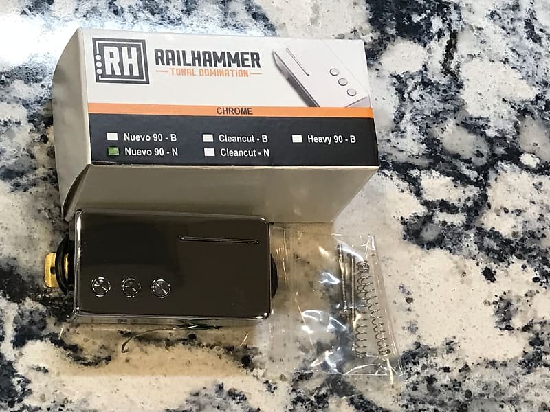Image 0 of RAILHAMMER Nuevo 90 Neck Chrome Humcutter Pickup