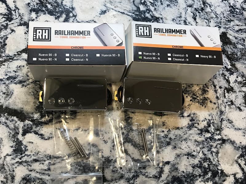 Image 0 of RAILHAMMER Nuevo 90 Humcutter Pickup SET CHROME