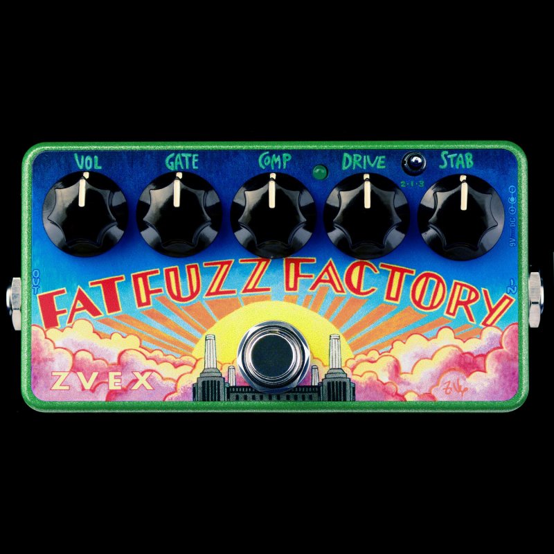 Image 0 of ZVEX Effects Fat Fuzz Factory Vexter Series Germanium Fuzz Guitar/Bass Pedal