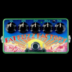 ZVEX Effects Fat Fuzz Factory Vexter Series Germanium Fuzz Guitar/Bass Pedal