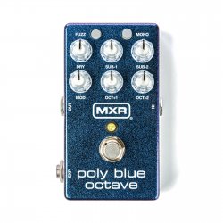 MXR Poly Blue Octave M306 Pitch Shift Octave and Fuzz Combo Pedal