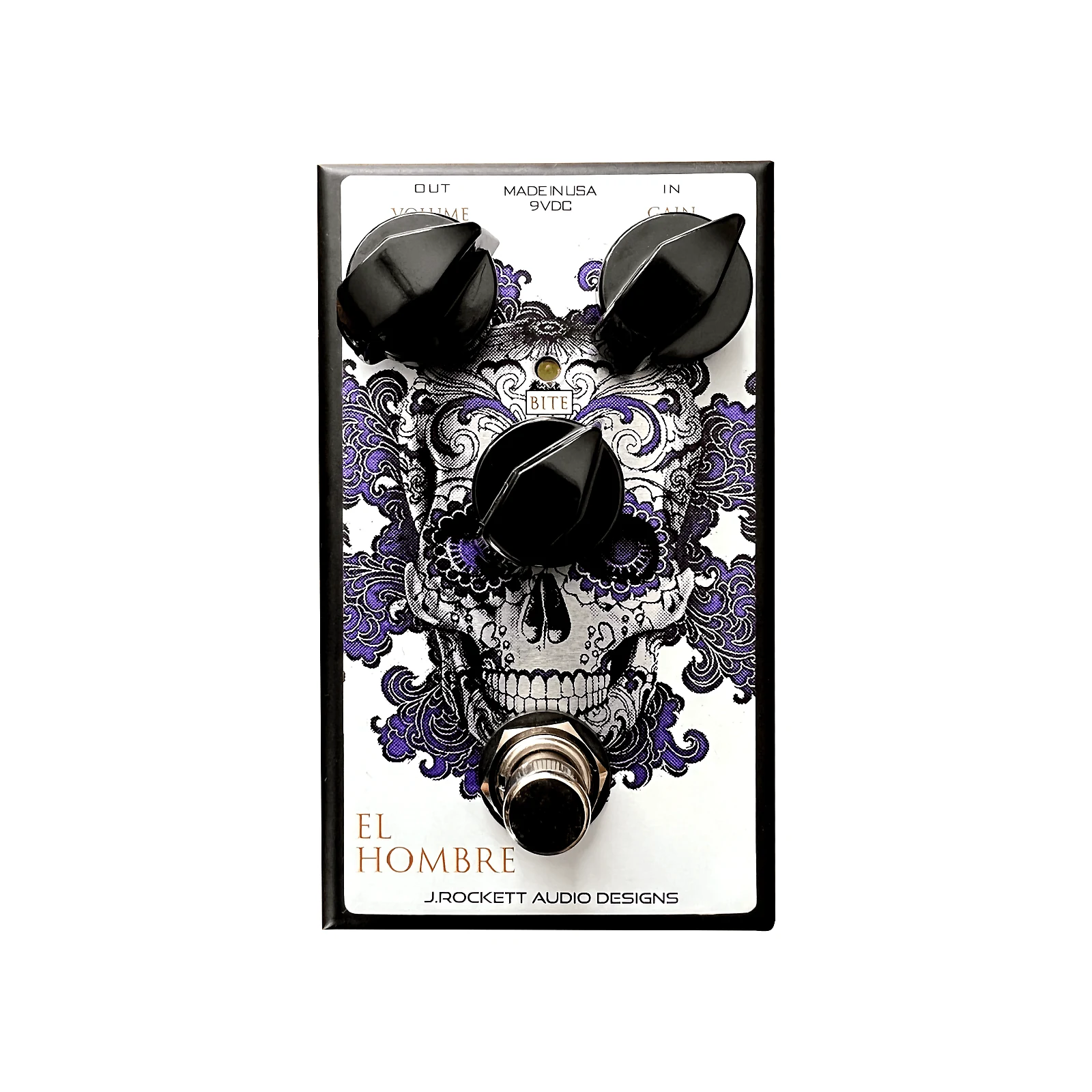 Image 0 of J. Rockett El Hombre Overdrive Pedal - Billy Gibbons Tone / ZZ Top