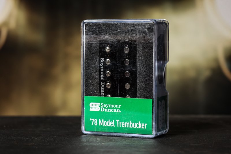 Image 0 of Seymour Duncan 78 Model Bridge Pickup Trembucker Humbucker - Black