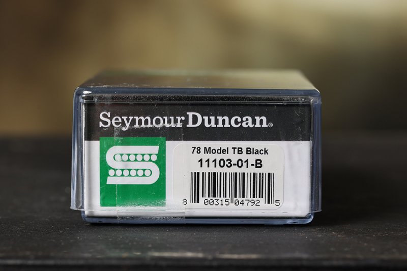 Image 2 of Seymour Duncan 78 Model Bridge Pickup Trembucker Humbucker - Black