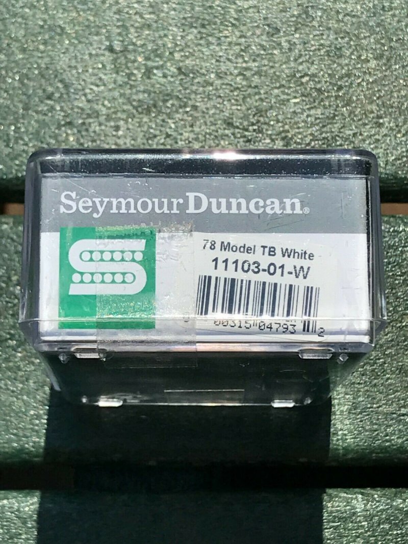 Image 2 of Seymour Duncan 78 Model Bridge Pickup Trembucker Humbucker - White