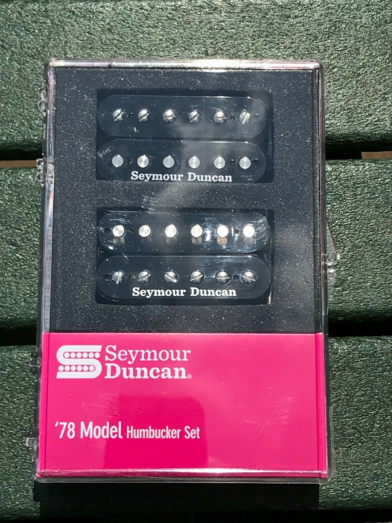 Image 0 of Seymour Duncan 78 Model Humbucker Pickup Set - Black
