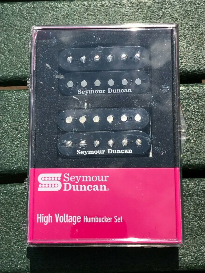 Image 0 of Seymour Duncan High Voltage Pickup Set - Black