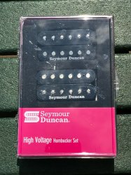 Seymour Duncan High Voltage Pickup Set - Black