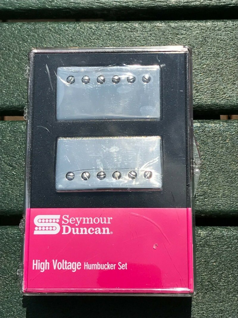 Image 0 of Seymour Duncan High Voltage Pickup Set - Nickel