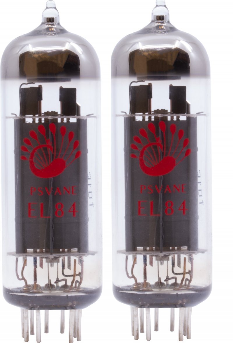 Image 0 of PSVANE EL84 Matched Pair Power Amp Tubes Classic Series Valve Guitar Amplifier