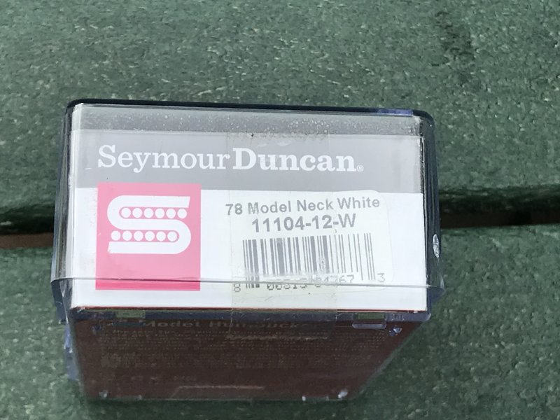 Image 2 of Seymour Duncan 78 Model Neck Pickup Humbucker - White