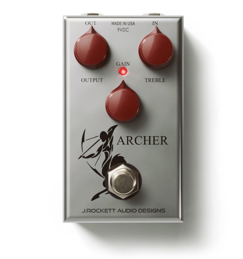 Image 0 of J Rockett Archer Overdrive Boost OD Pedal JRADD