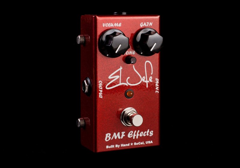 Image 0 of BMF Effects El Jefe Overdrive Guitar Pedal