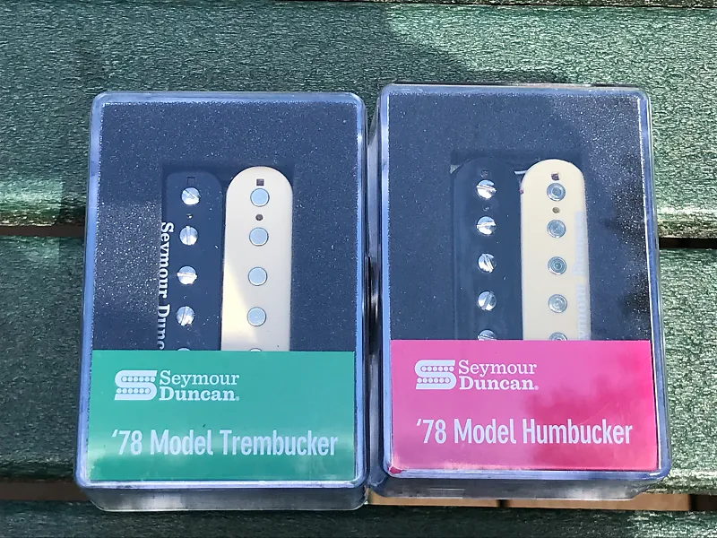 Seymour Duncan 78 Model Bridge Trembucker & Standard Neck Pickup Set - Reverse Z