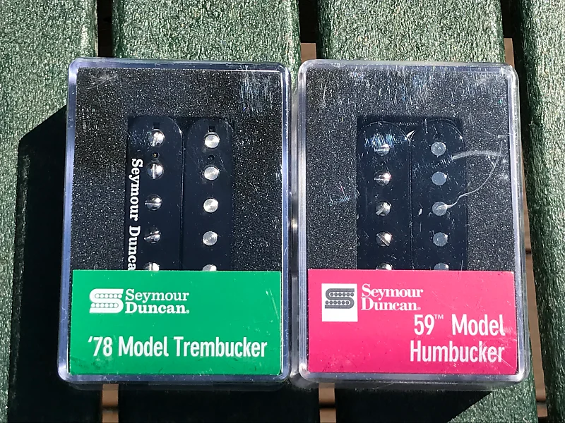 Seymour Duncan 78 Model Bridge Trembucker & SH-1N 59 Neck 4 Conductor - Black