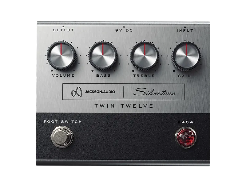 Image 0 of Jackson Audio 1484 Twin Twelve Pedal - Silvertone Preamp Boost EQ Equalizer