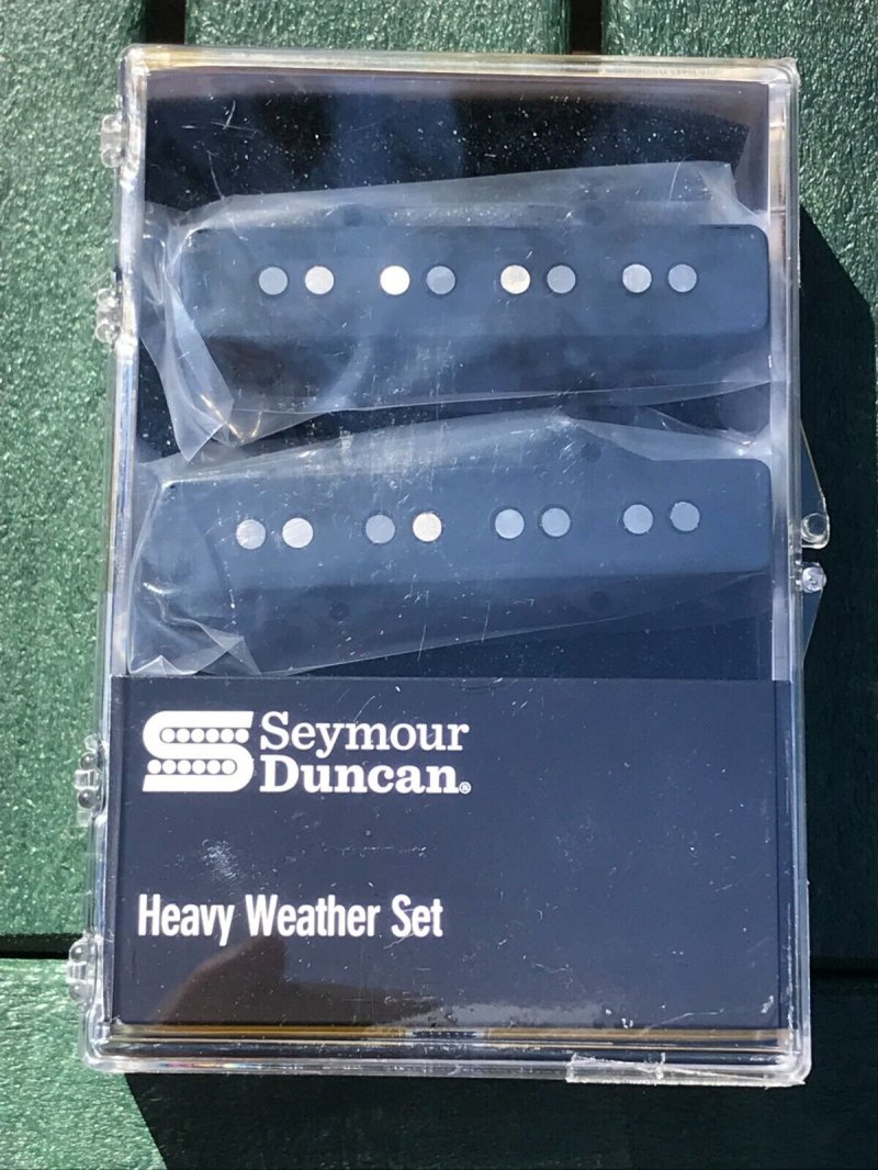 Image 0 of Seymour Duncan Heavy Weather J-Bass Set NO LOGO - Black