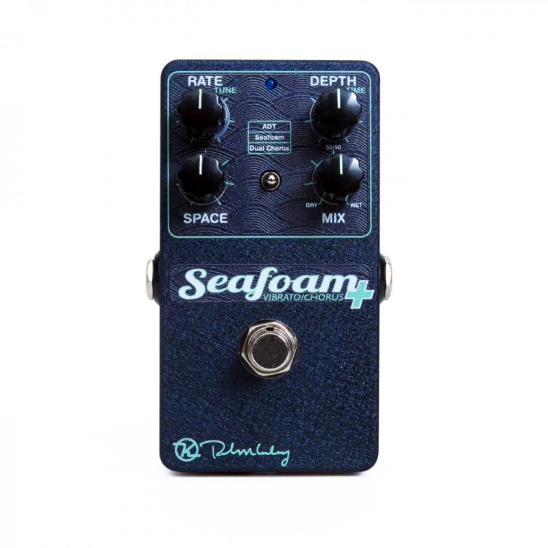 Image 0 of Keeley Seafoam Plus Chorus Vibrato Reverb Double Tracker Pedal