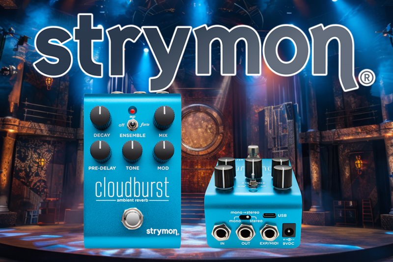 Image 0 of STRYMON Cloudburst Ambient Reverb Pedal