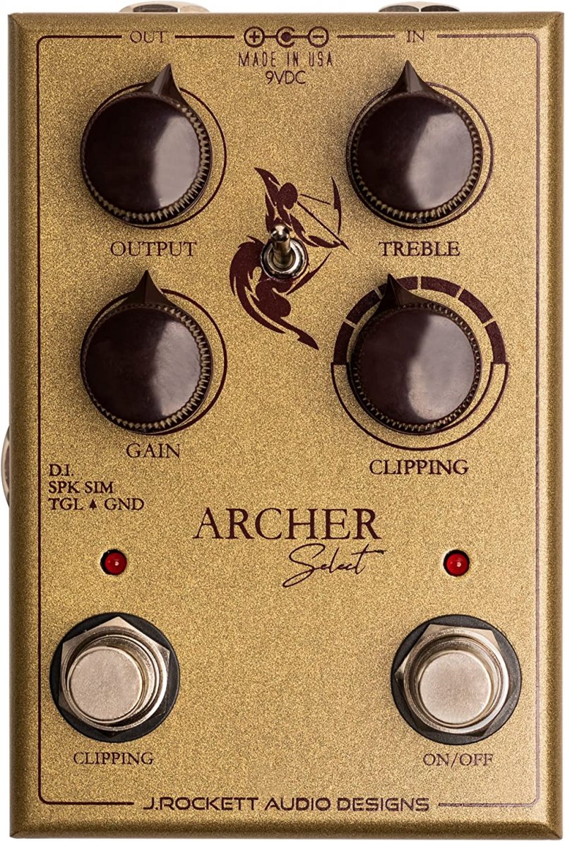 Image 1 of J Rockett Archer Select Dual Drive Pedal - JRADD